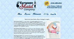 Desktop Screenshot of europeanmaidco.com